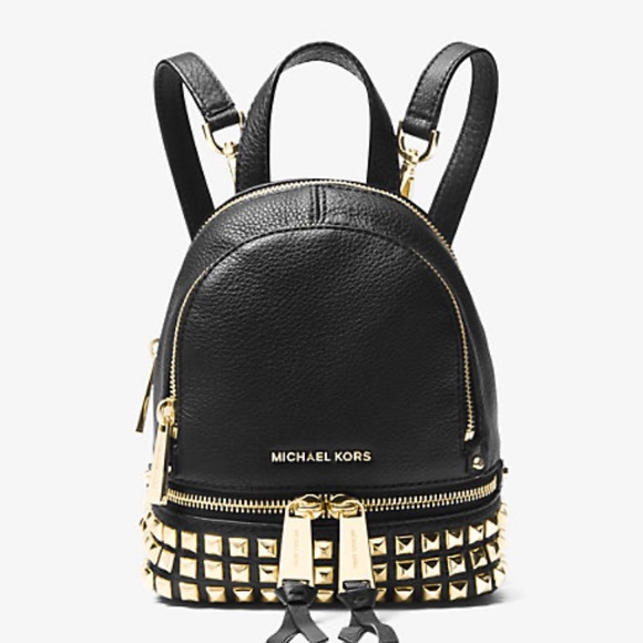 Michael Kors Handbags - NWT Micheal Kors Rhea XS Mini Convertible Backpack
